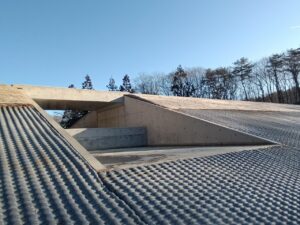 会津美里町-ため池整備工事-布製型枠