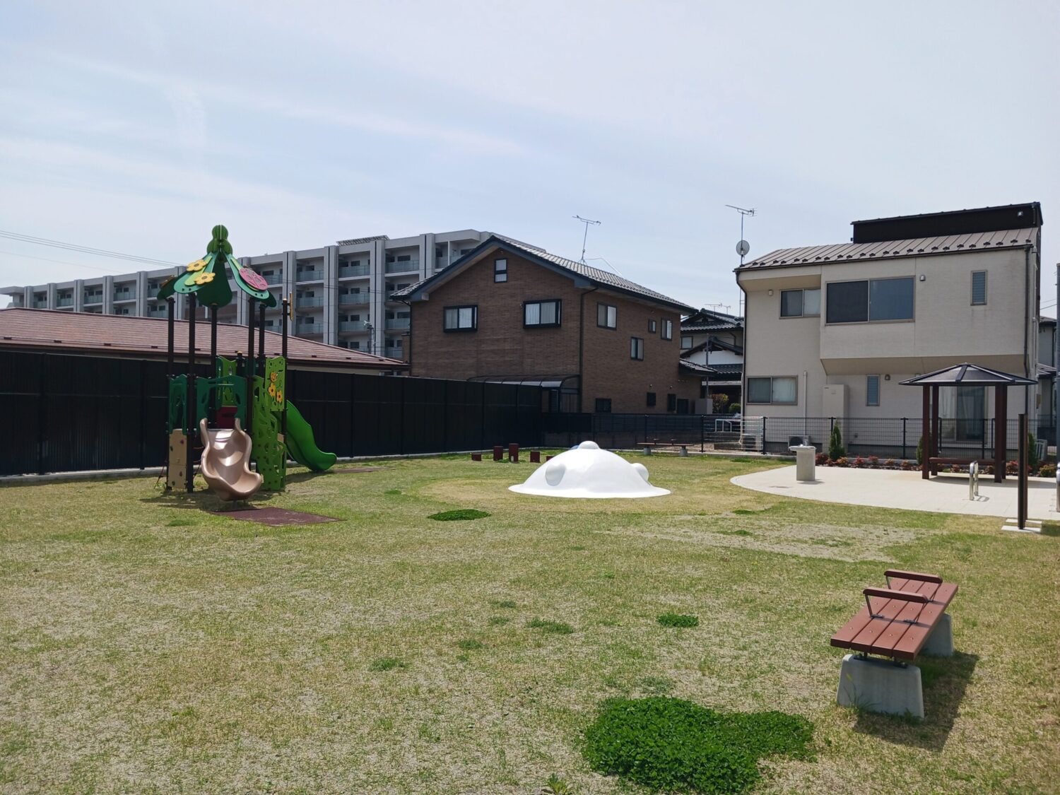 公園遊具・修景施設(ｺﾄﾌﾞｷ・中村製作所・ｴｽﾋﾞｯｸ・ｻｶｴ)　しんしらさんパーク（白河市）