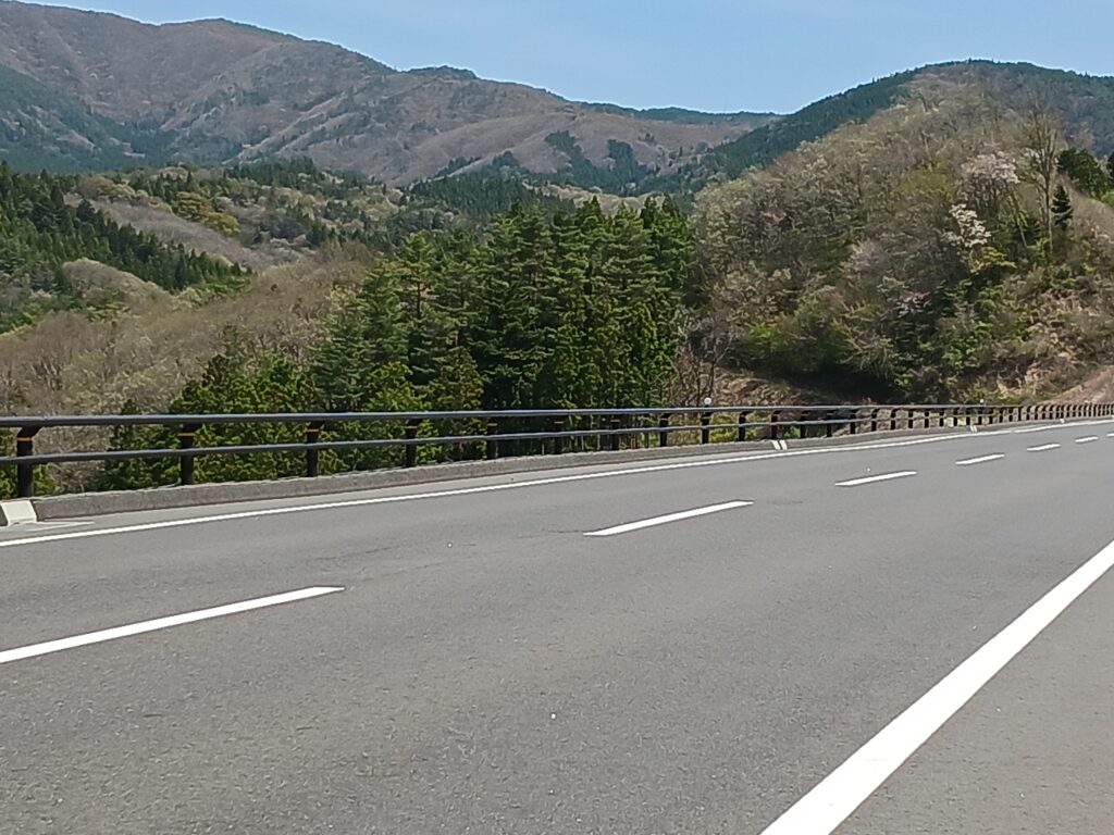 県道吉間田滝根線-防護柵③